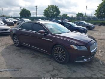  Salvage Lincoln Continental