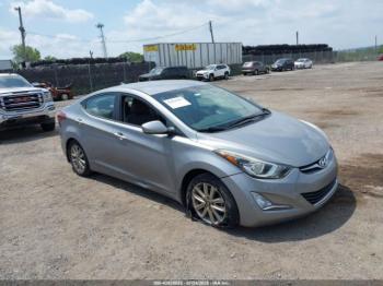  Salvage Hyundai ELANTRA