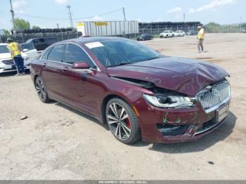  Salvage Lincoln MKZ