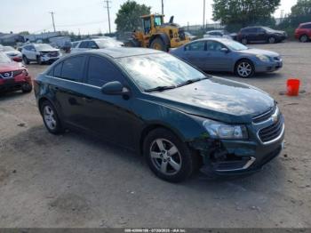  Salvage Chevrolet Cruze