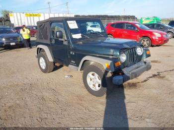  Salvage Jeep Wrangler