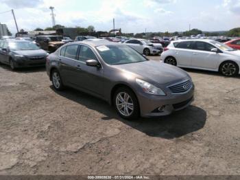  Salvage INFINITI G37x