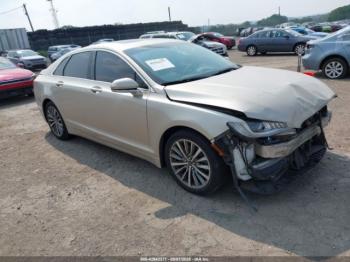  Salvage Lincoln MKZ