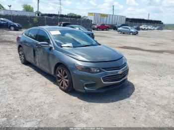  Salvage Chevrolet Malibu