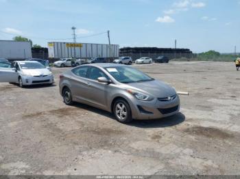  Salvage Hyundai ELANTRA