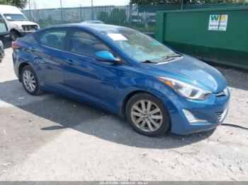  Salvage Hyundai ELANTRA