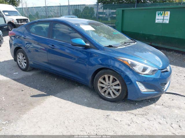  Salvage Hyundai ELANTRA