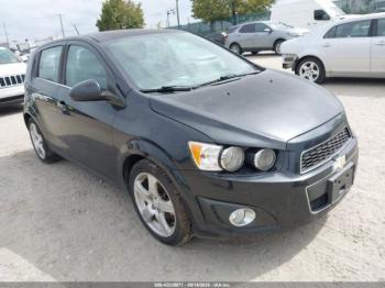  Salvage Chevrolet Sonic
