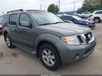  Salvage Nissan Pathfinder