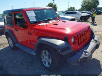  Salvage Jeep Wrangler