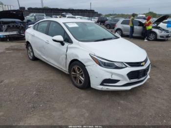  Salvage Chevrolet Cruze