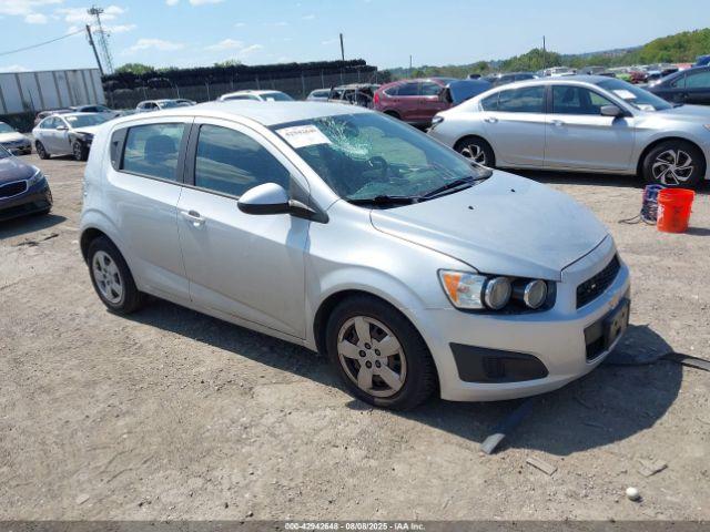  Salvage Chevrolet Sonic