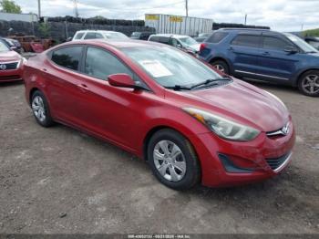  Salvage Hyundai ELANTRA
