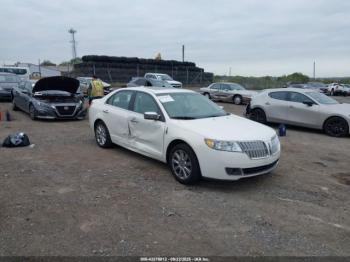  Salvage Lincoln MKZ