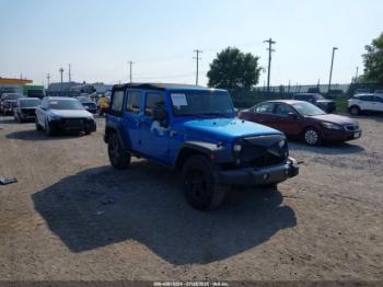  Salvage Jeep Wrangler
