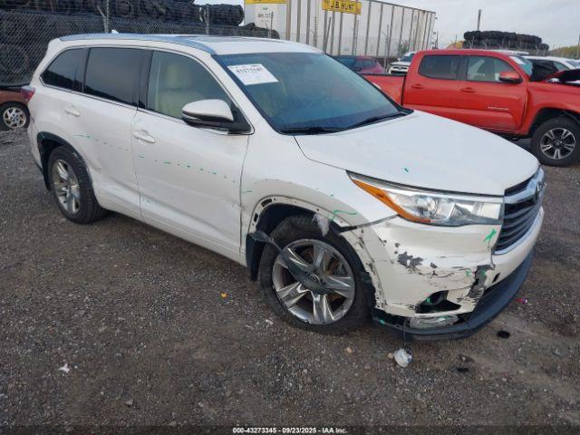  Salvage Toyota Highlander