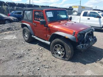  Salvage Jeep Wrangler