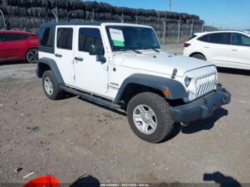 Salvage Jeep Wrangler