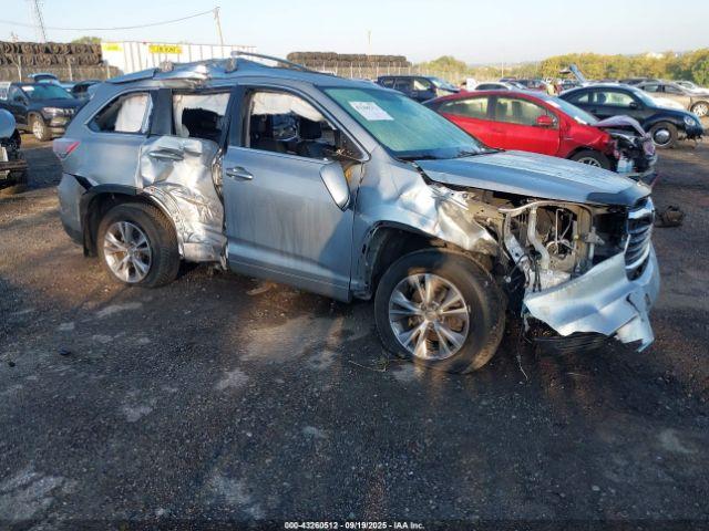  Salvage Toyota Highlander