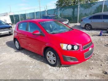  Salvage Chevrolet Sonic