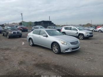  Salvage INFINITI G37x
