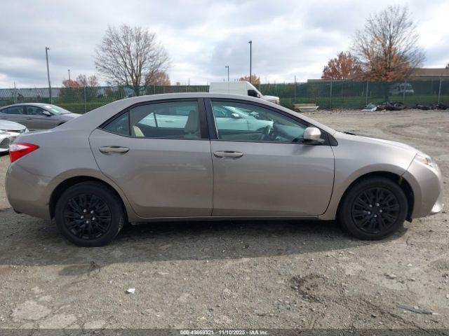 Toyota Corolla Le Image 16