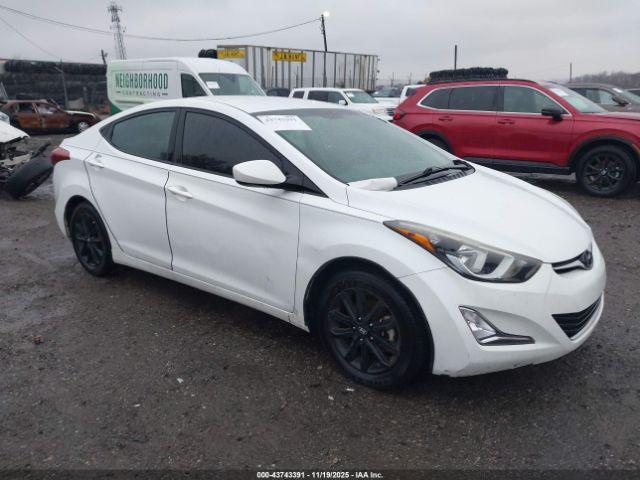  Salvage Hyundai ELANTRA
