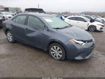  Salvage Toyota Corolla