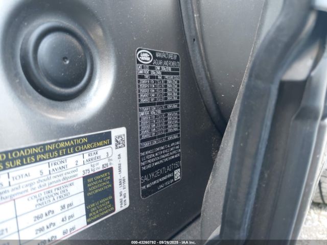 Land Rover Range Rover Velar P250 R-dynamic S Image 10