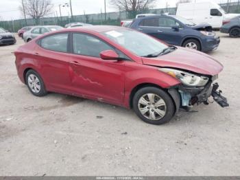  Salvage Hyundai ELANTRA