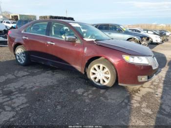  Salvage Lincoln MKZ