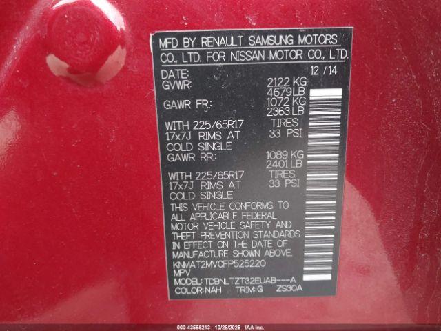 Nissan Rogue Sv Image 5