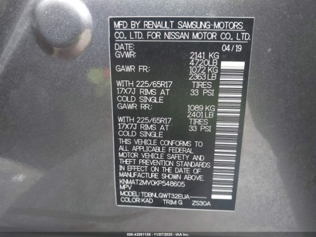 Nissan Rogue Sv Image 14