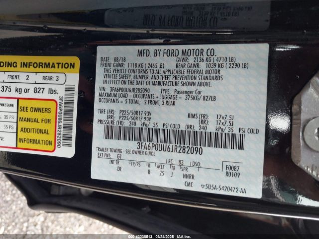 Ford Fusion S Image 5