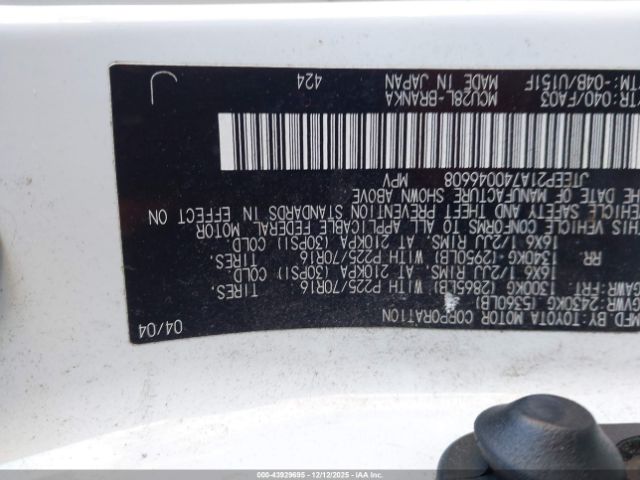 Toyota Highlander V6 Image 7