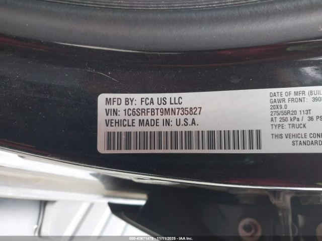 Ram 1500 Big Horn  4x4 6'4 Box Image 7