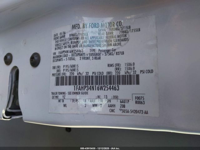 Ford Focus Zx4 Image 6