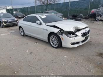  Salvage BMW 6 Series