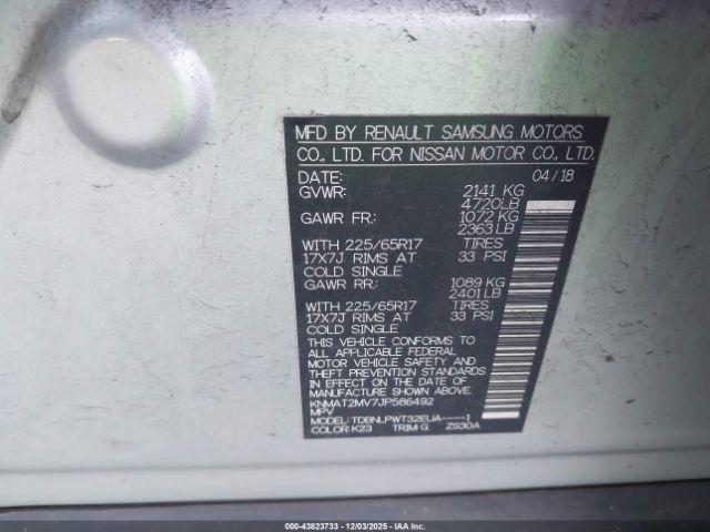 Nissan Rogue S Image 13