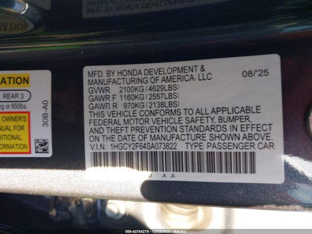 Honda Accord Ex-l Image 8