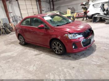  Salvage Chevrolet Sonic