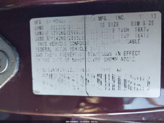 Honda Crosstour Ex-l V6 Image 12