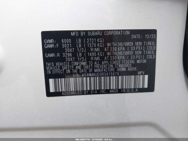 Subaru Ascent Limited 7-passenger Image 6