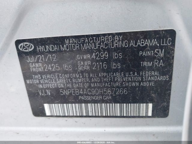 Hyundai SONATA Gls Image 8