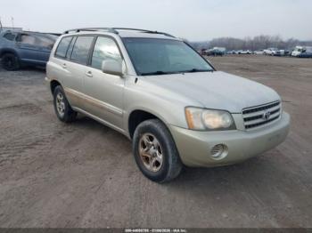  Salvage Toyota Highlander