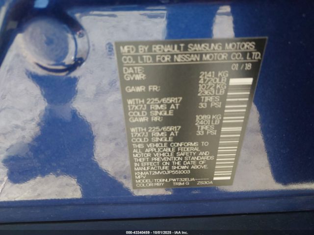 Nissan Rogue S Image 10