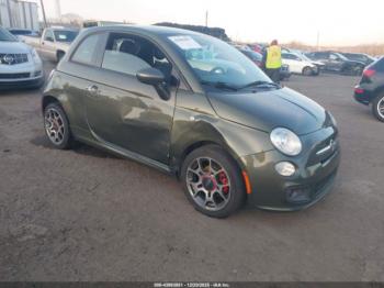  Salvage FIAT 500