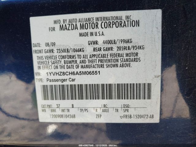 Mazda Mazda6 I Touring Image 9