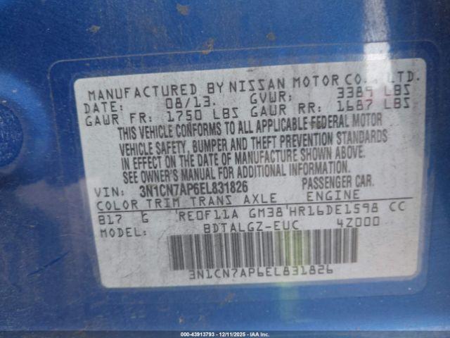 Nissan Versa 1.6 Sl Image 16