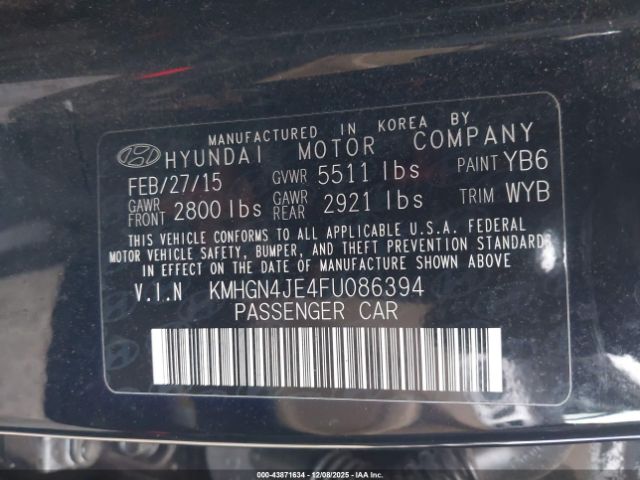 Hyundai Genesis 3.8 Image 5